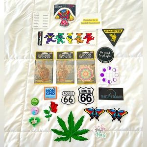 Various Stickers/Pins/Patches